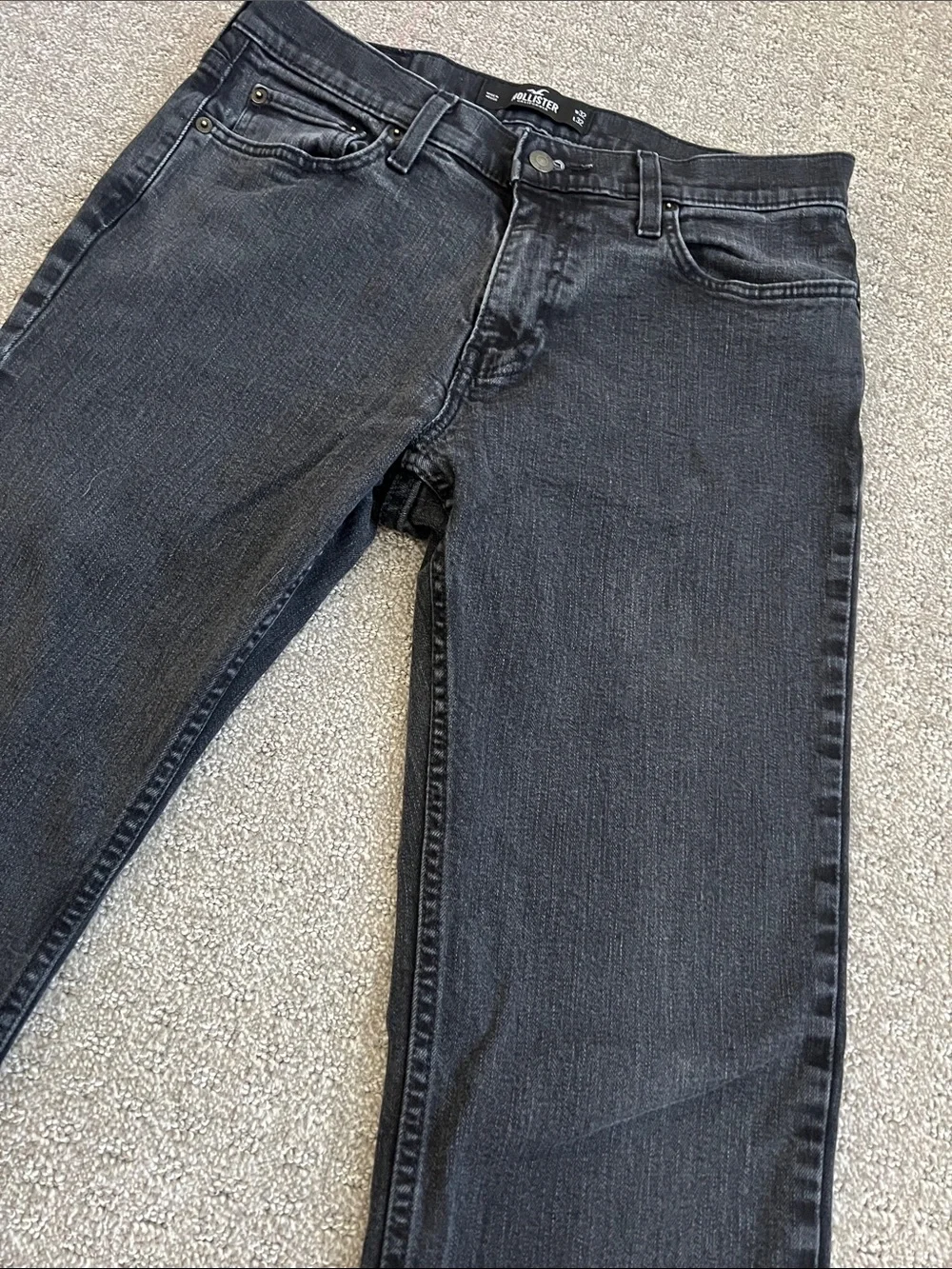 Hollister Classic Straight Black Jeans Mens 32 x 32